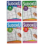 Sudoku Bok med 176 rutnät