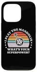 Coque pour iPhone 13 Pro Mandoline Superpower Joueur de mandoline Musicien Rétro