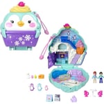 Polly Pocket-Pingouin des Neiges-Coffret avec figurines HRD34