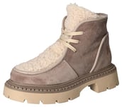 2Go Fashion Femme 8953-602 Botte mi-Mollet, Taupe, 36 EU