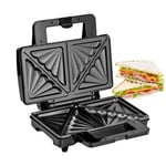 Deep Fill Toastie Sandwich Maker 4 Slice Toaster 2 Portion XL Grill Press 1000W 