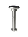 Endura Style Solar Sensor Post Double Circle 6W, stål