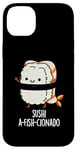 Coque pour iPhone 14 Plus Jeu de mots amusant Sushi A-Fish-Cionado