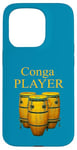 Coque pour iPhone 15 Pro Instrument de musique à percussion Conga