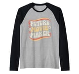 Filmmaker Future Movie Maker Raglan Baseball Tee