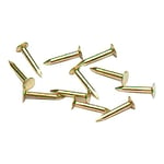 Bulk Hardware BH03485 Mini charnières articulées Laiton, 10 x 1 mm, Set de 100 Pièces