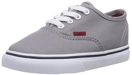 Vans Mixte Enfant Authentic Baskets Basses, Gris-Grau ((Pop) Frst Gry/ FK0), 19