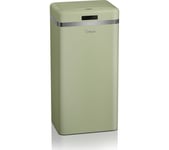 Swan Retro 45-litre Rectangular Bin - Green