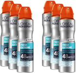 L'Oréal Men Expert Fresh Extreme Deodorant Spray with 48H Non-Stop Dry Protectio