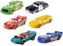 Mattel Disney Cars Diecast & Plastic Vehicles - X6 Full Set Super Cars