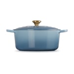 Le Creuset Le Creusett Signature rund gryte 6,7 l Chambray