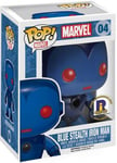 Figurine Pop - Marvel - Iron Man Blue Stealth - Funko Pop N°4