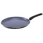 MSV 110317 Crêpière Revêtement Céramique Noir/Gris 28 cm