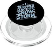 Winter Grumpiness Cold Weather Complaints Frozen Fingers PopSockets PopGrip for MagSafe