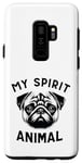 Coque pour Galaxy S9+ Carlin Spirit Animal – Style rétro vieilli