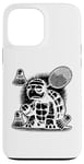 Coque pour iPhone 13 Pro Max Volant de raquette I Am A Badminton Player