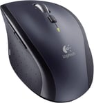 Logitech Wireless Mouse M705, trådløs mus, USB, sort/grå, (910-0019