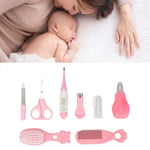 Baby Healthcare Grooming Kit Nose Cleaner Nail Clippers Scissors Toothbrush