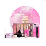 Makeup Revolution Supermodel Glow Large Gift Set 14 Items Highlighter, Powder