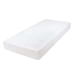 Genius eazzzy Protège-Matelas imperméable pour Matelas et sur-Matelas 120 x 200 cm Hauteur 38 cm Particulièrement Doux, Respirant et Silencieux