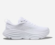 HOKA Bondi 8 Chaussures pour Femme en White Taille 44 | Route