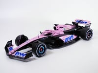 F1 n°10 ALPINE A523 version présentation rose 1/18