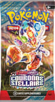 Pokémon - Booster - Ecarlate et Violet - Couronne Stellaire (EV07) - Modèle aléatoire - Jeux de Cartes - Version française