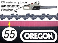 Chaine tronconneuse OREGON 55 T tronconneuse electrique 55 maillons