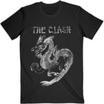 The Clash Unisex Adult Dragon T-Shirt - XXL