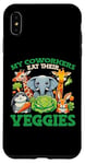 iPhone XS Max Funny Zoo Keeper My Coworkers Eat Their Veggies Case