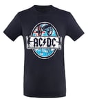 AC/DC Drink T-Shirt Homme 4XL Noir