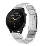 Garmin Forerunner 955 kellon ranneke ruostumatonta terästä, 22mm - hopea