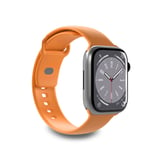 Silicone watchband for Apple Watch 38–40–41 mm, light orange