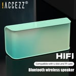 ! ACCEZZ Bluetooth Haut-Parleur Sans Fil 3D Stéréo Surround Colonne Colorée Support TFCard U Disque Portable Haut-Parleur Extérieur