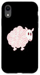 Coque pour iPhone XR Mouton rose – Dessin animé drôle de moutons