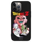 Personalaizer - Coque iPhone 14 Pro Max Noir avec Motif Dragon Ball Z Freeza Cell et Buu