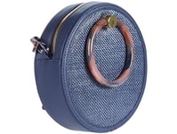 Ted Baker Agneti Woven Circle Cross Body Bag Navy