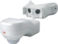 Brennenstuhl PIR 240, Passiv infraröd (PIR) sensor, Kabel, Vit, IP44, 10 - 240 s, 240°