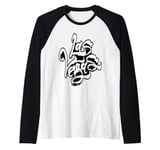 Las Vegas Fabulous: Spray Paint Graffiti Vibes! Raglan Baseball Tee