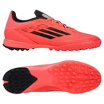 adidas F50 League TF Vivid Horizon - Turbo/Aurora Black/Sølv - Turf (TF), størrelse 44