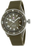 Rado R32130318 Captain Cook Grøn/Gummi Ø43 mm