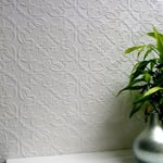 Wallpaper Luxury Textured Embossed Paintable Vinyl Easy Apply Maxwell Anaglypta