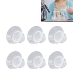 (13MM)6pcs Flange Insert Wearable Breast Pump Hands 24mm Shields Flanges