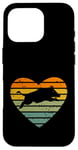 iPhone 16 Pro I Love Wild Boars Retro Heart Hunter Boar Case