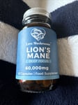 Love Mushrooms Lion's Mane  60 Capsules, 60,000mg New Date 09/25