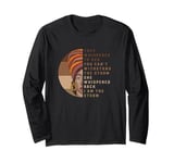 Black History African American Afro Woman I Am The Storm Long Sleeve T-Shirt