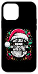 iPhone 12 mini Most Likely To Drink Hot Chocolate Christmas Family Matching Case