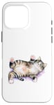 Coque pour iPhone 16 Pro Max #snirt T-shirt chat mignon coussin chat chaton sac