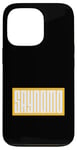 Coque pour iPhone 13 Pro University Varsity-Gold SAYNOMO (Ne dites plus rien) Varsity-Gold