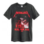 Amplified Mens Kill Em All Metallica T-Shirt - S